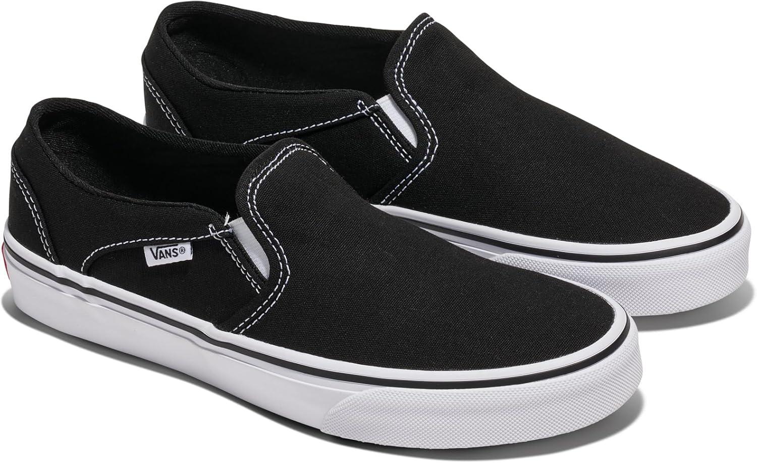 image:imageVans Womens Lowtop Trainers SneakerCanvas BlackWhite