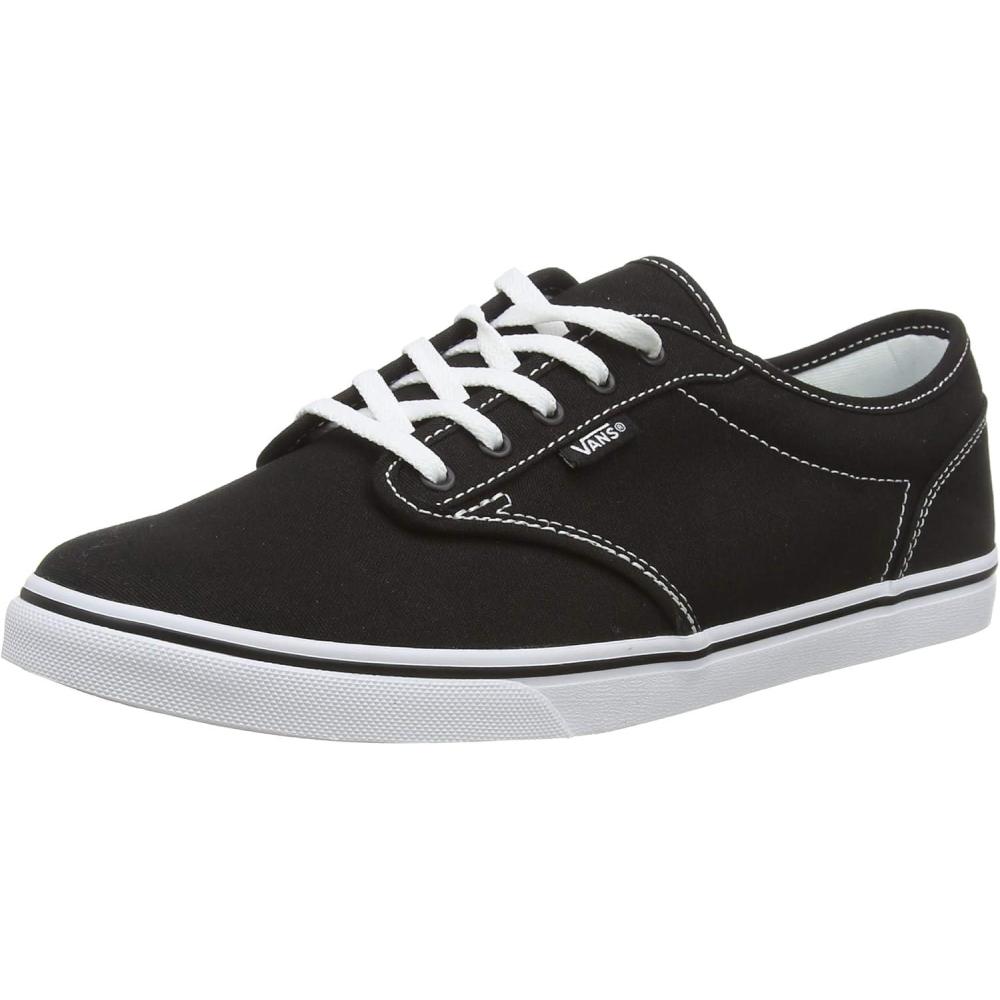 image:imageVans Womens Atwood Shoe  LowTop Fashion Sneakers for Work amp Everyday Wear Canvas BlackWhite 85