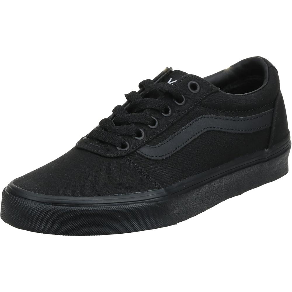 image:imageVans Womens Classic Slip On Platform SneakersCanvas Black Black