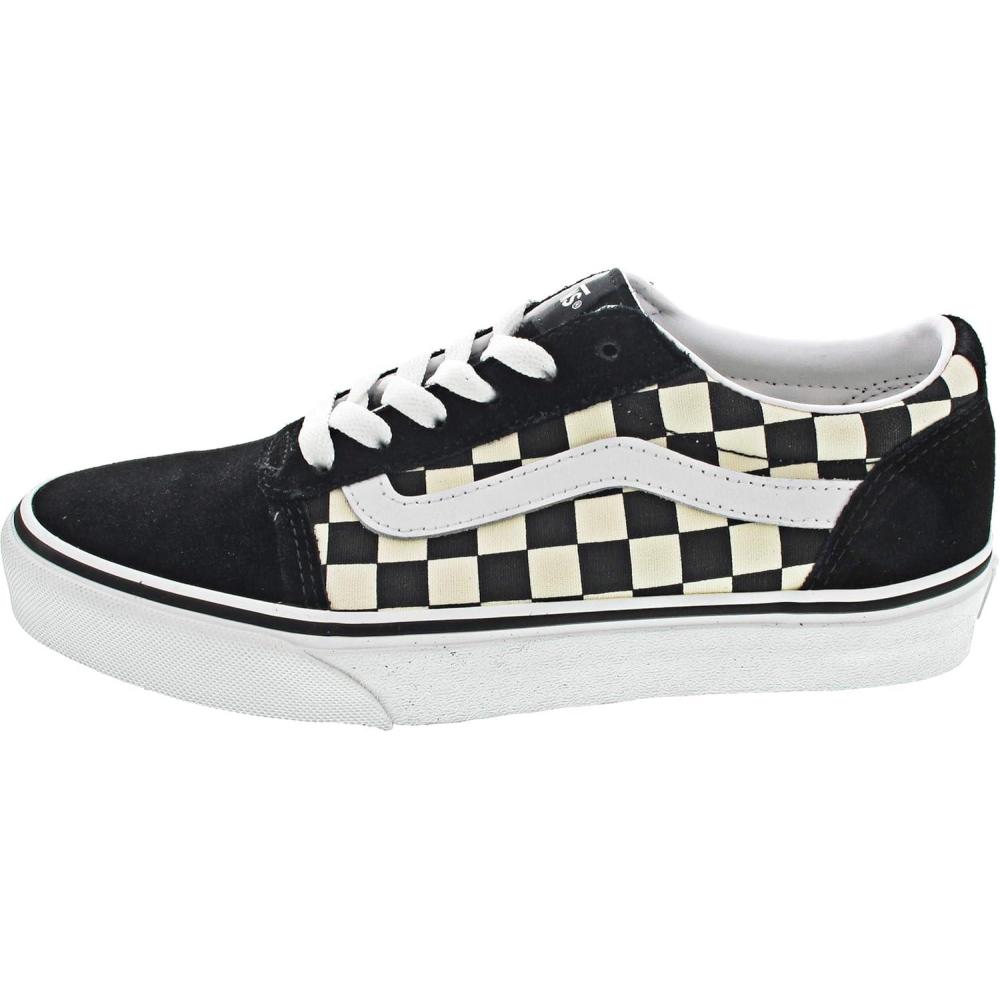 image:imageVans Womens Classic Slip On Platform SneakersCheckerboard Black White