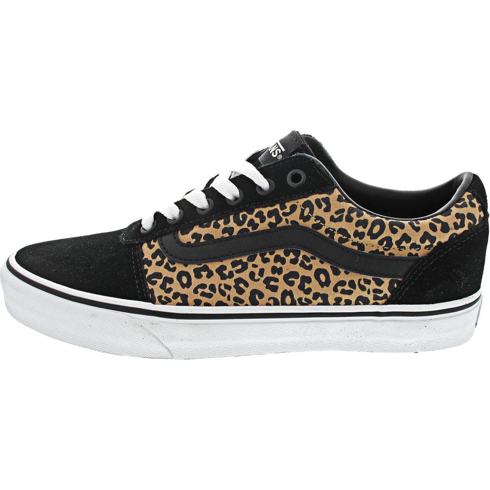 image:imageVans Womens Classic Slip On Platform SneakersCheetah Black White