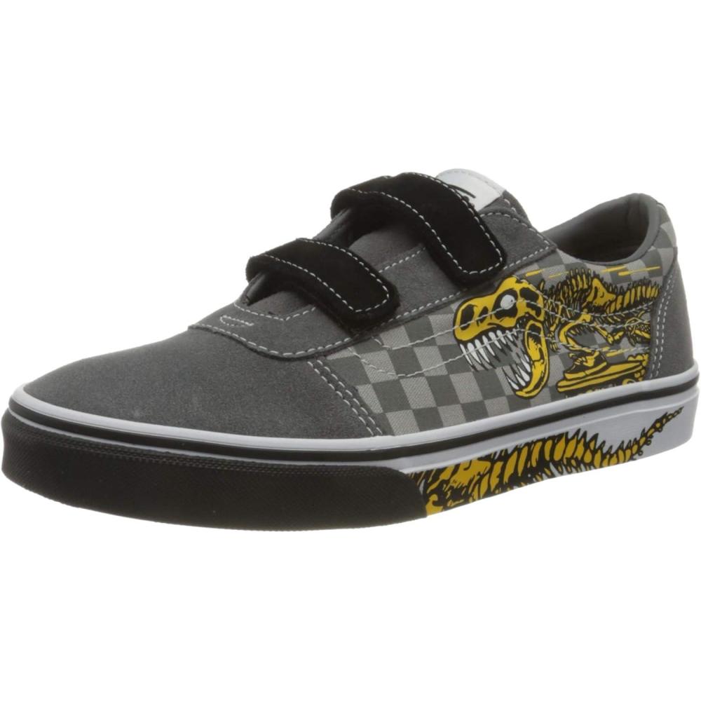 image:imageVans Womens Classic Slip On Platform SneakersDino Bonez Pewter White