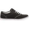 Vans Women’s Atwood Shoe – Low-Top Fashion Sneakers for Work & Everyday Wear. (Canvas) Black/White. 8.5