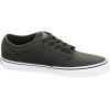Vans Women’s Classic Slip On Platform Sneakers(Buck Leather Black White)