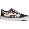 Vans Women’s Classic Slip On Platform Sneakers(Butterfly Checker Multi White)