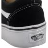 Vans Women’s Classic Slip On Platform Sneakers(Canvas Black White)