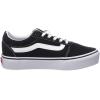 Vans Women’s Classic Slip On Platform Sneakers(Canvas Black White)