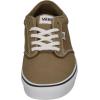 Vans Women’s Classic Slip On Platform Sneakers(Canvas Gothic Olive White)