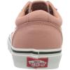 Vans Women’s Classic Slip On Platform Sneakers(Canvas Rose Dawn White)