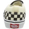 Vans Women’s Classic Slip On Platform Sneakers(Checkers Black Natural)