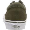 Vans Women’s Classic Slip On Platform Sneakers(Green Suede Canvas Olive Qz2)