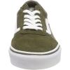 Vans Women’s Classic Slip On Platform Sneakers(Green Suede Canvas Olive Qz2)