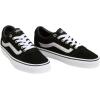 Vans Women’s Classic Slip On Platform Sneakers(Metallic Sidestripe Black)