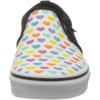 Vans Women’s Classic Slip On Platform Sneakers((Multicolor Hearts) Multi/White)