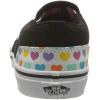 Vans Women’s Classic Slip On Platform Sneakers((Multicolor Hearts) Multi/White)