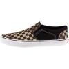 Vans Women’s Classic Slip On Platform Sneakers(Multicolour Camo Check Black White W4r)