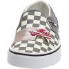 Vans Women’s Classic Slip On Platform Sneakers(Multicolour Red Checker Quiet Shade Xnv)