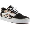 Vans Women’s Classic Slip On Platform Sneakers(Palm Floral Black White)