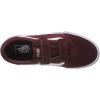 Vans Women’s Classic Slip On Platform Sneakers(Red Suede Canvas Port Royale White U1a)