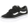 Vans Women’s Classic Slip On Platform Sneakers(Suede Canvas Black White)