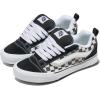 Vans Womens Knu Skool™(Checkerboard Black/True White)