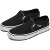 Vans Women’s Low-top Trainers Sneaker(Canvas Black/White)