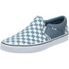 Multicolour Checkerboard Blue Mirage White W50