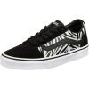 Vans Women’s Classic Slip On Platform Sneakers(Metallic Zebra Black White)