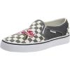Vans Women’s Classic Slip On Platform Sneakers(Multicolour Red Checker Quiet Shade Xnv)