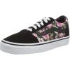 Vans Women’s Classic Slip On Platform Sneakers(Roses Black)