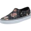 Vans Women’s Low-top Trainers Sneaker(Flowers Checks Black)