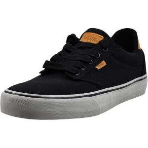 Vans Men’s Atwood Deluxe Shoe(Deluxe Black/Grey)