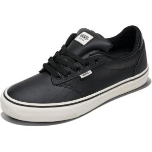 Vans Men’s Atwood Deluxe Shoe(Perf Leather Black)