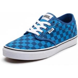 Vans Men’s Atwood Sneaker(Tonal Check True Blue)