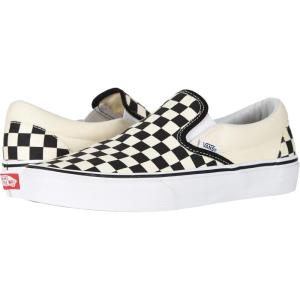 Vans Women’s Classic Slip On Platform Sneakers(Black and White Scacchiera Nera E Bianca)