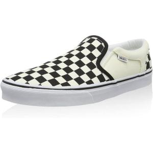 Vans Women’s Classic Slip On Platform Sneakers(Checkers Black Natural Ipd)
