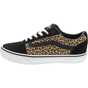 Vans Women’s Classic Slip On Platform Sneakers(Cheetah Black White)