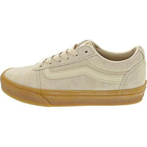 Vans Women’s Classic Slip On Platform Sneakers(Translucent Gum Creme Brulee)