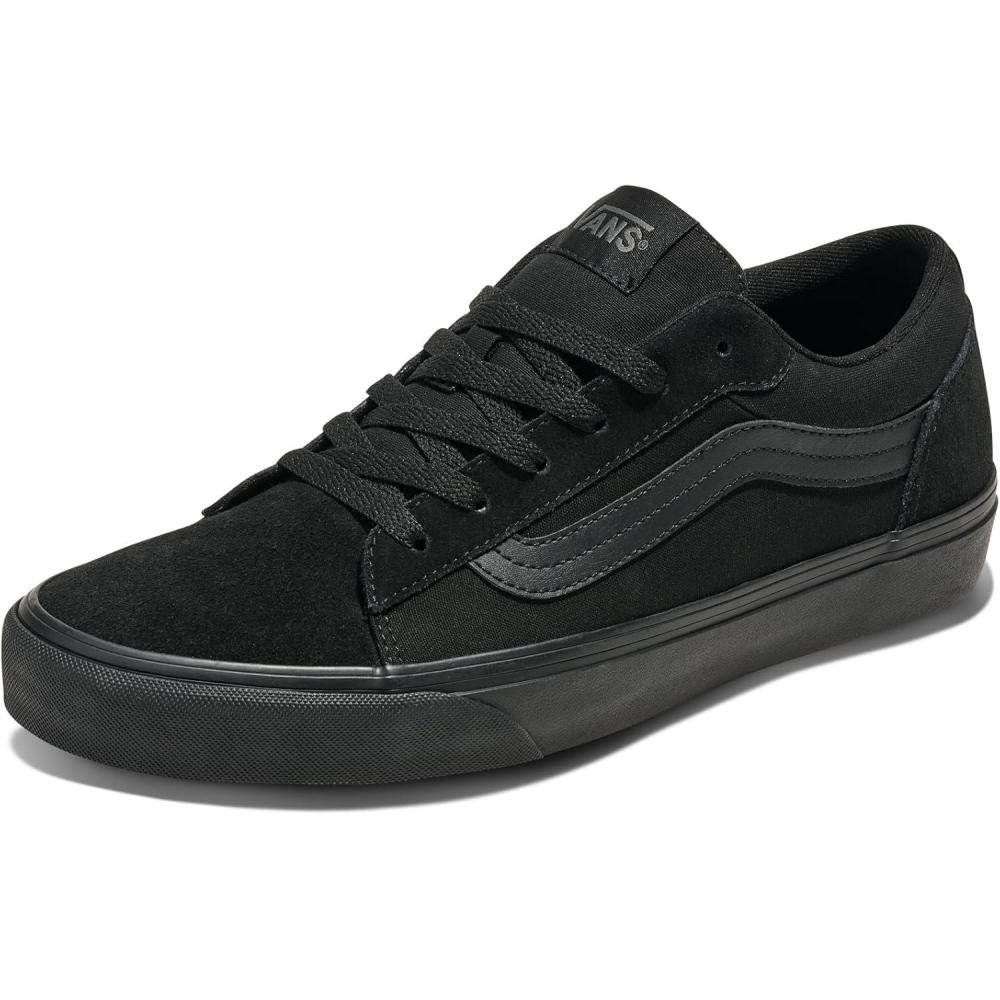 image:imageVans Mens Vero Ls Low Top ShoeSuedeCanvas BlackBlack