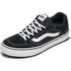 Vans Men’s Fairview Deluxe Low-top Shoe(Suede Black/White)