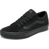 Vans Men’s Vero Ls Low Top Shoe(Suede/Canvas Black/Black)