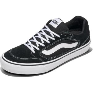 Vans Men’s Fairview Deluxe Low-top Shoe(Suede Black/White)