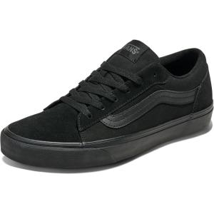 Vans Men’s Vero Ls Low Top Shoe(Suede/Canvas Black/Black)
