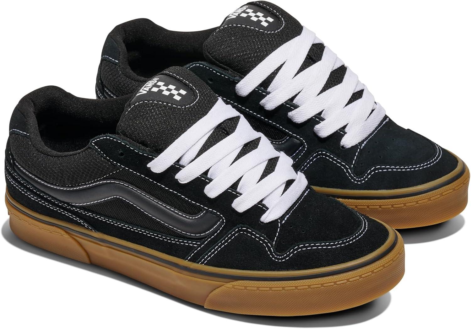 image:imageVans Mens Caldrone ShoeSuede Mesh BlackGum