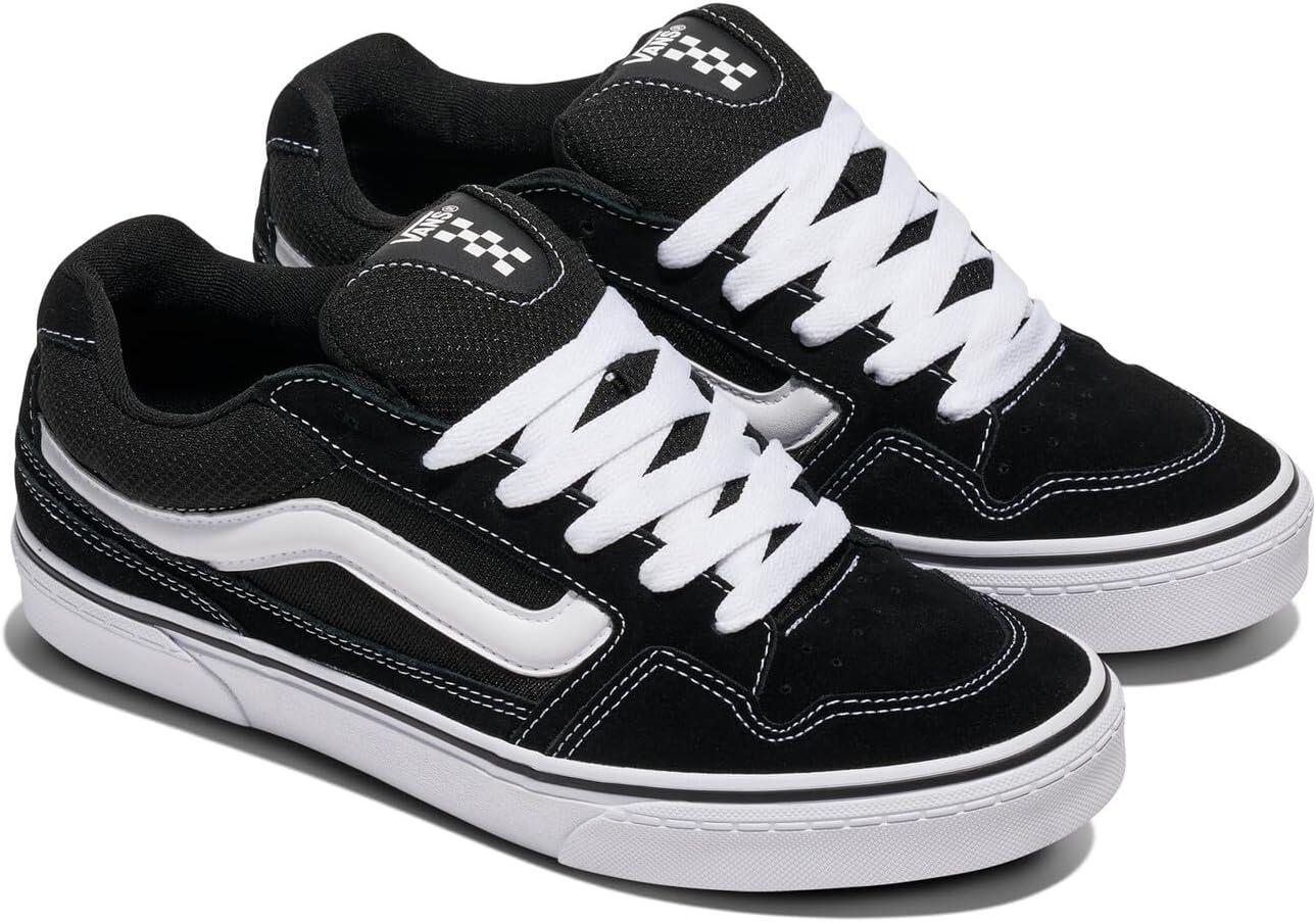 image:imageVans Mens Caldrone ShoeSuedeMesh BlackWhite
