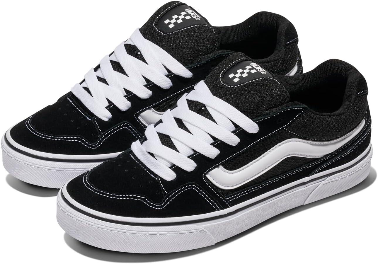 image:imageVans Mens Caldrone ShoeSuedeMesh BlackWhite