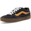 Vans Men’s Caldrone Shoe(Suede Gum Charcoal Yellow)