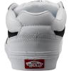 Vans Men’s Caldrone Shoe(Tumble Leather/Canvas White/Black)