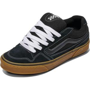 Vans Men’s Caldrone Shoe(Suede Mesh Black/Gum)