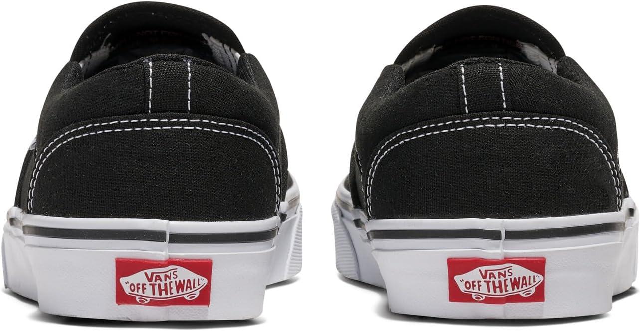 image:imageVans Mens Classic SliponCanvas BlackWhite